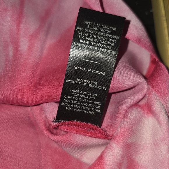 Natori Pink Tie-Dye Midi Kaftan - Picture 9 of 9